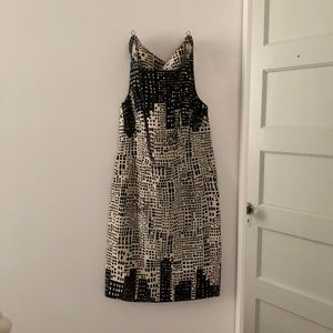 Anthropologie cityscape shift dress